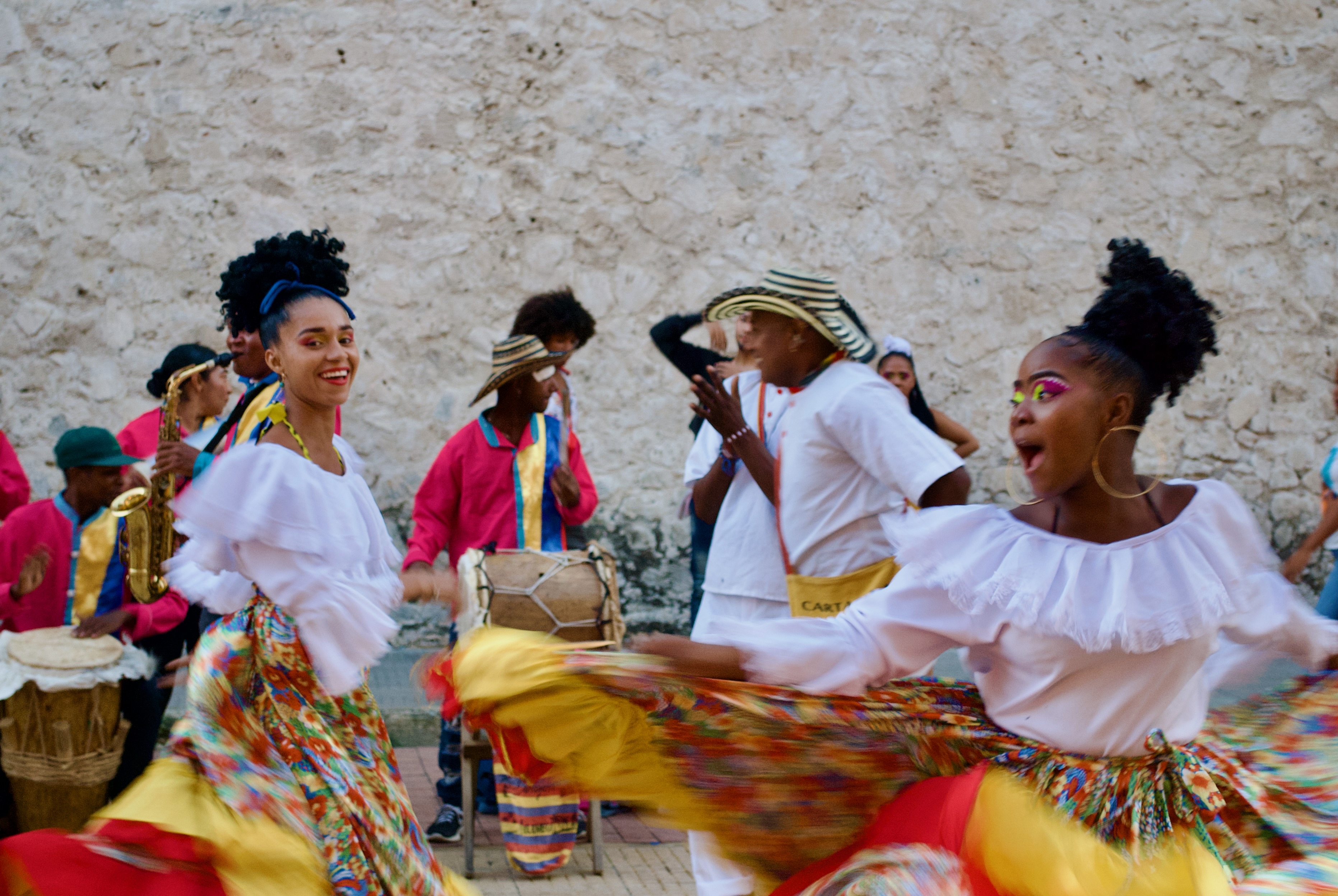 Colombian dancers